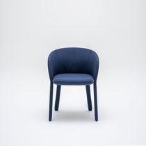 Silla de visita contemporánea / de tejido...