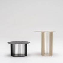 Mesa de centro contemporánea / de metal...