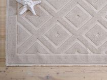 Alfombra contemporánea / con motivos decorativos...