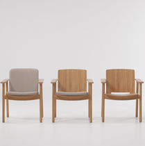 Silla de comedor contemporánea / con cojín...