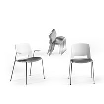 Silla de visita contemporánea / de plástico...