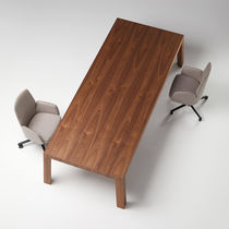 Mesa de reuniones contemporánea / de madera...