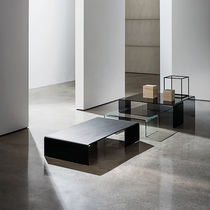 Mesa de centro contemporánea / de vidrio...