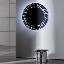 Espejo de pared / con luz LED / contemporáneo...
