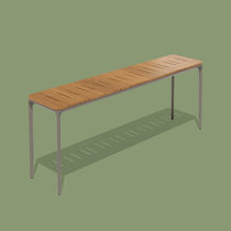 Consola de diseño minimalista / de teca...