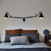 Aplique contemporáneo / de acero / LED /...