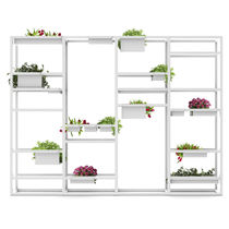 Estantería contemporánea / de aluminio /...