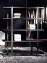 Estantería moderna / de madera / de metal