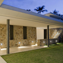Luminaria empotrable de pared / LED / cuadrada...