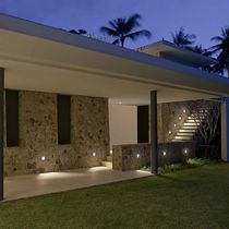 Luminaria empotrable de pared / LED / cuadrada...
