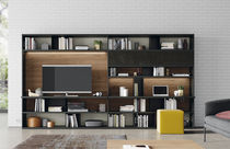Mueble TV contemporáneo / de madera / con...