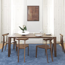 Mesa de comedor contemporánea / de roble...