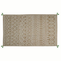Alfombra contemporánea / con motivos decorativos...