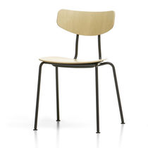 Silla contemporánea / de contrachapado moldeado...