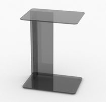 Mesa de ordenador contemporánea / de vidrio...