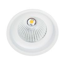 Downlight empotrable / LED / redondo / IP44