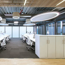 Luminaria suspendida / LED / redonda / IP20