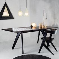 Mesa de comedor contemporánea / de roble...