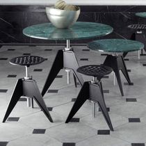 Taburete contemporáneo / de aluminio fundido...