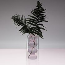 Florero contemporáneo / de vidrio