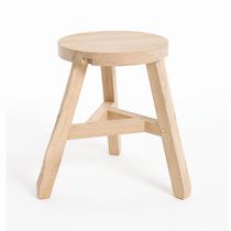 Taburete contemporáneo / de roble / con...