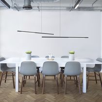 Lámpara suspendida / de aluminio / contemporánea...