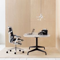 Sillón de oficina contemporáneo / de tejido...