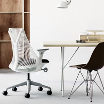 Sillón de oficina contemporáneo / de tejido...