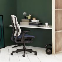 Sillón de oficina contemporáneo / de tejido...