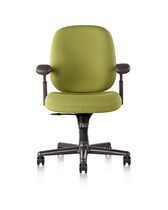 Sillón de oficina contemporáneo / de tejido...