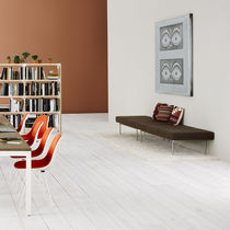 Banqueta modular / contemporánea / de tejido...