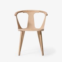 Silla contemporánea / de tejido / de cuero...