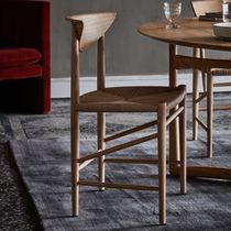 Silla contemporánea / con reposabrazos /...