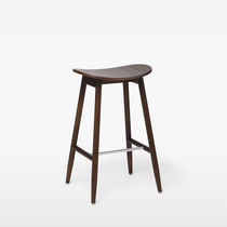 Taburete de bar contemporáneo / de roble...
