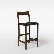 Silla de bar contemporánea / tapizada /...