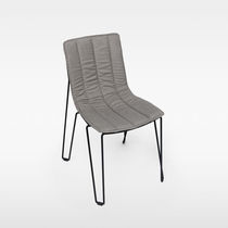 Silla contemporánea / con cojín amovible...