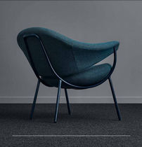Sillón de visita contemporáneo / de tejido...