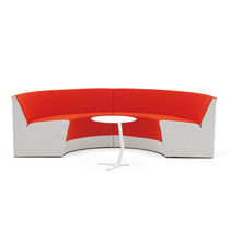 Banqueta modular / contemporánea / de tejido...