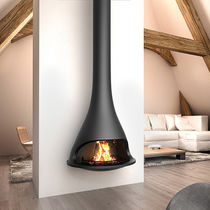 Chimenea de leña / contemporánea / hogar...