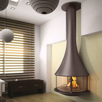 Chimenea de leña / contemporánea / hogar...