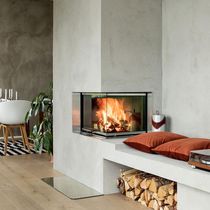 Chimenea insertable de esquina - Todos los fabricantes de la