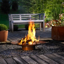 Brasero de jardín de metal - Todos los fabricantes de la arquitectura y