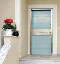 Puerta de acero inoxidable - Todos los fabricantes de la arquitectura y