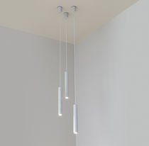 Lámpara suspendida / de aluminio / contemporánea...