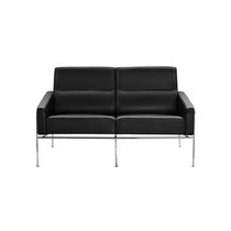 Sofá de diseño escandinavo / de tejido /...