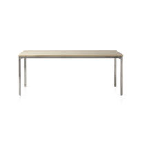 Mesa contemporánea / de fresno / de chapa...