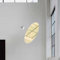 Lámpara suspendida / de aluminio / contemporánea...