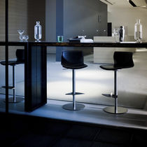 Silla de bar contemporánea / de tejido /...