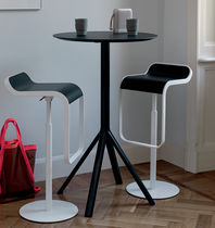 Silla de bar contemporánea / de tejido /...
