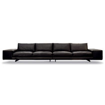 Sofá modular / contemporáneo / de cuero...